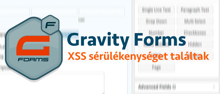 Gravity Forms XSS sebezhetőség
